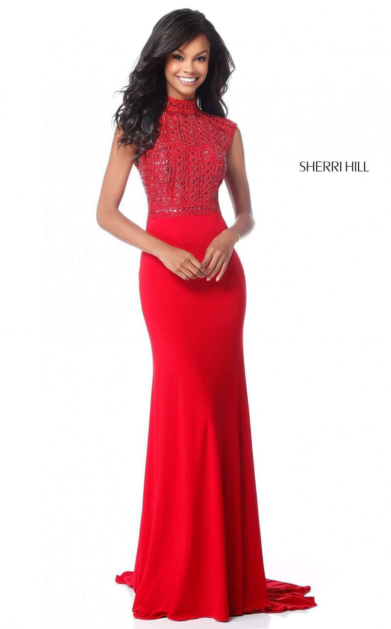 Sherri Hill 51876 Red