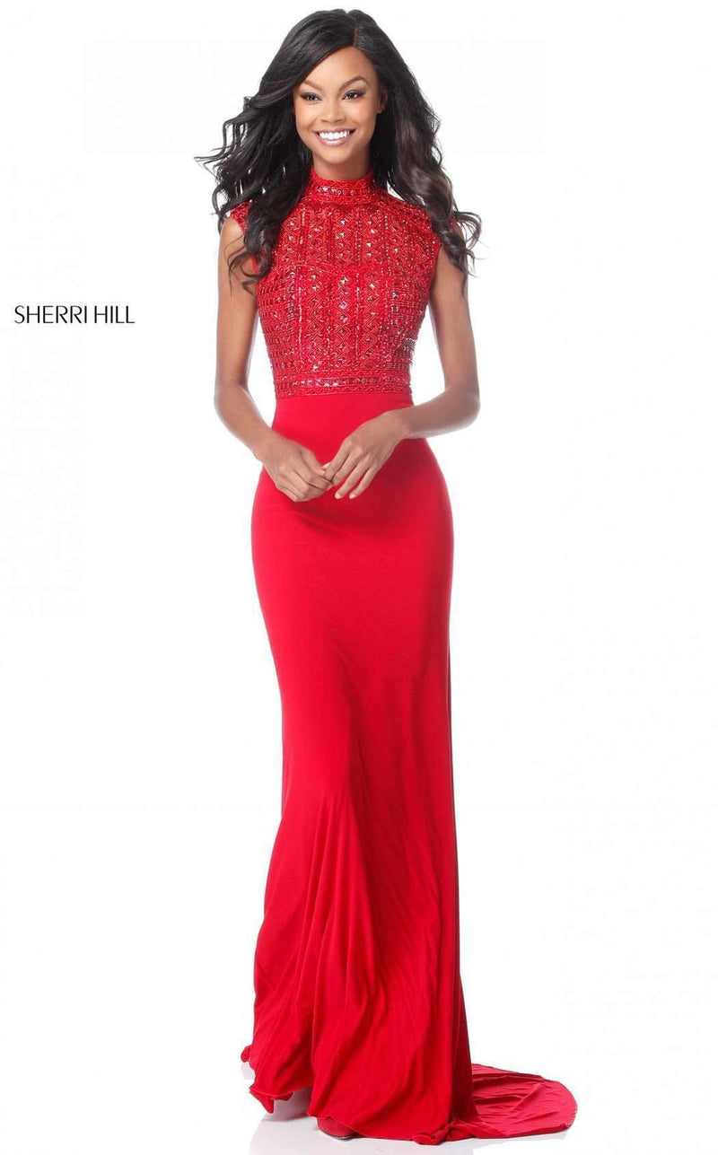 Sherri Hill 51876 Red