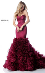 Sherri Hill 51890 Plum