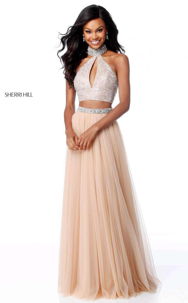 Sherri Hill 51910 Nude