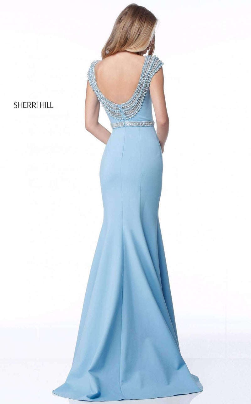 Sherri Hill 51915 Light Blue