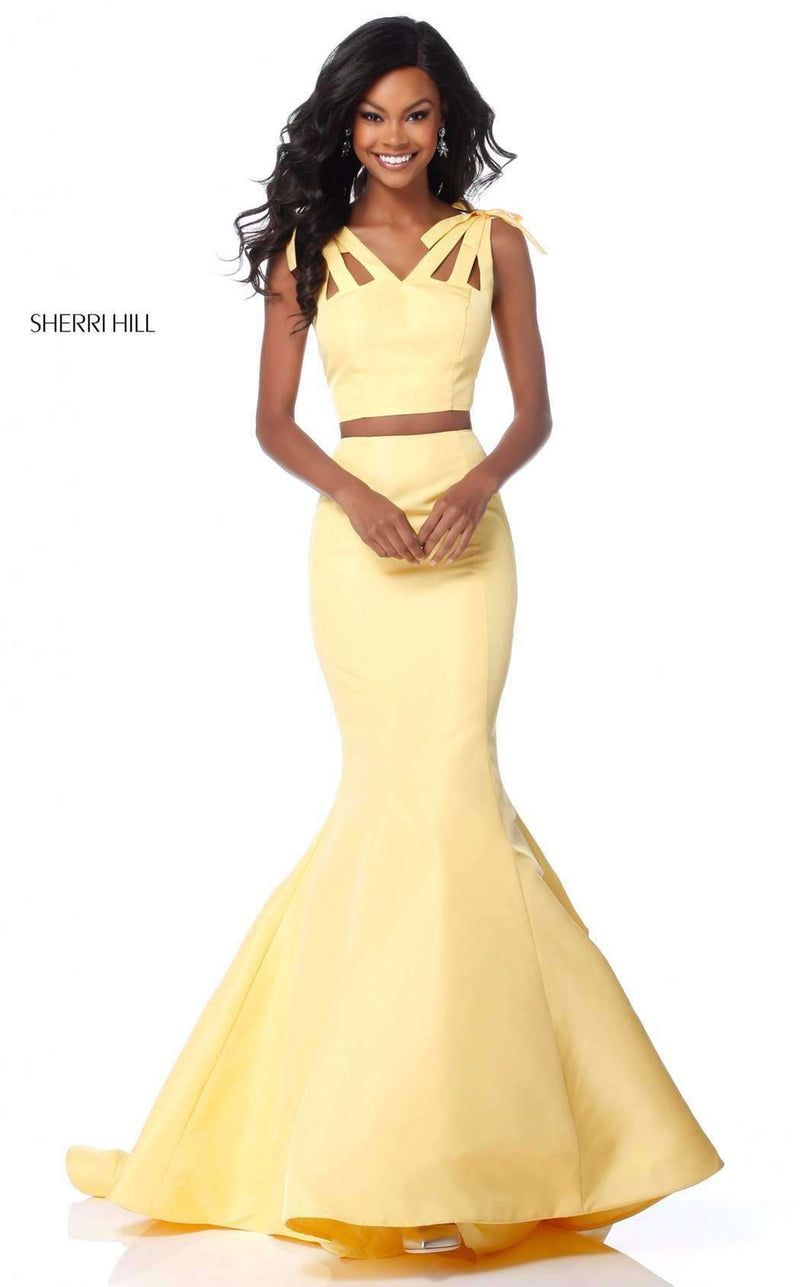 Sherri Hill 51918 Yellow