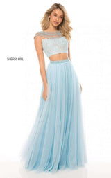 Sherri Hill 51973 Light Blue