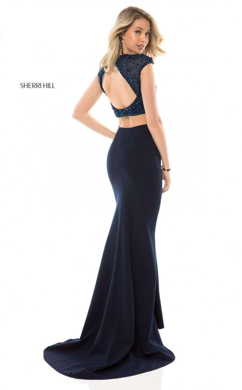 Sherri Hill 51979 Navy