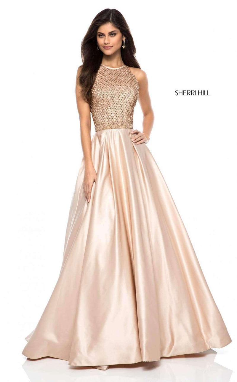 Sherri Hill 52019 Nude