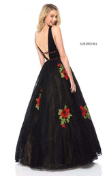 Sherri Hill 52047 Black/Red