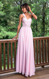 Vienna Prom V8189 Pink